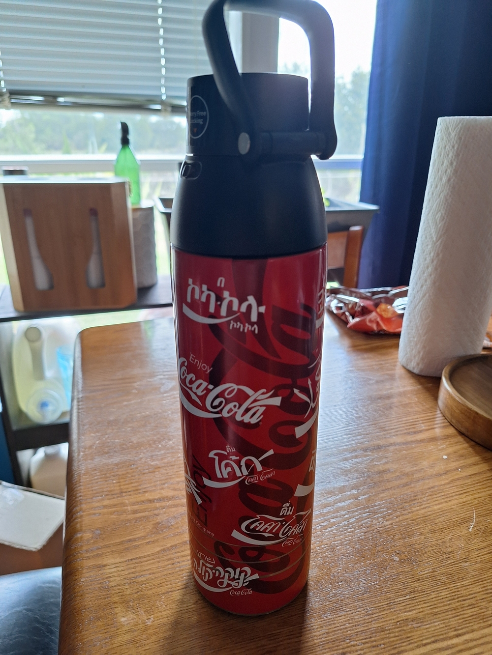 Star Wars Coca-Cola Red Stainless Water Bottle with Handle